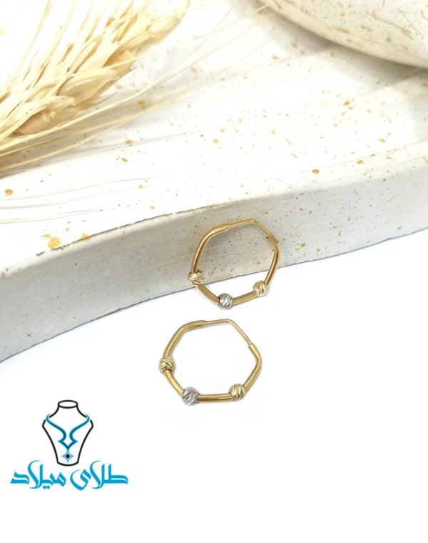 گوشواره حلقه ای مریانا - Image 3
