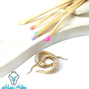 خرید گوشواره حلقه‌ای ورساچ کد24
