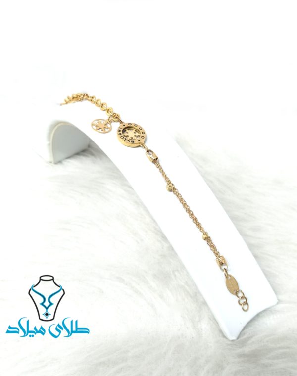 دستبند طلا بولگاری کد1 - Image 2