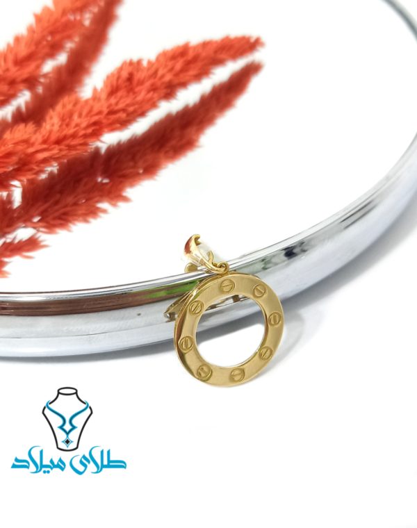 خرید پلاک طلا کارتیه