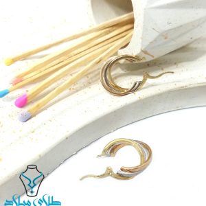 گوشواره حلقه‌ای ورساچ کد24