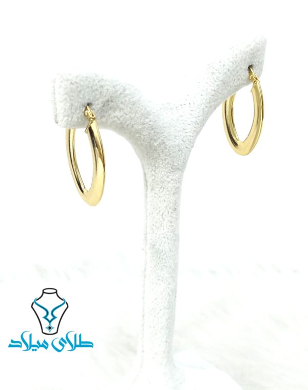 گوشواره حلقه ای آیسل - Image 3
