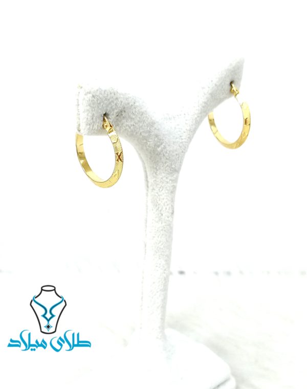 گوشواره حلقه ای سلنا - Image 3