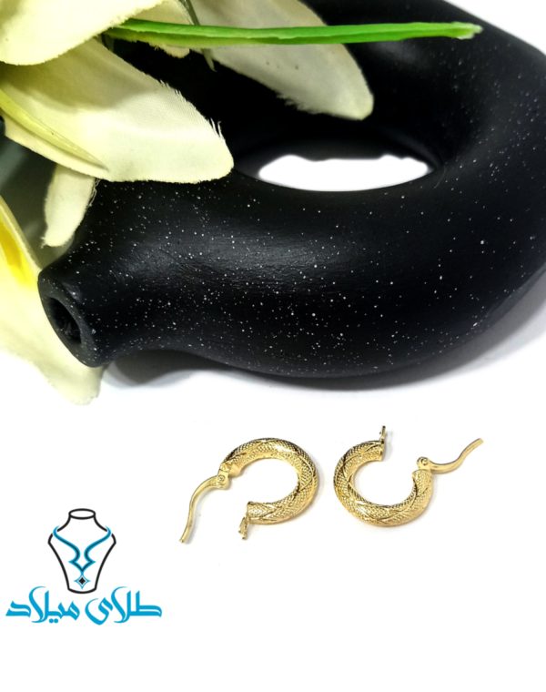 گوشواره حلقه ای زویا - Image 2