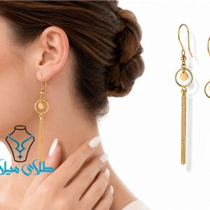 خرید گوشواره آویز آگرین