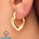 خرید گوشواره حلقه ای آیسا
