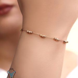 خرید دستبند طلا آلبرنادو کد8 میلادزر