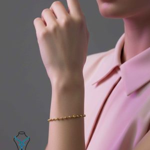 خرید دستبند طلای آلبرنادو کد9