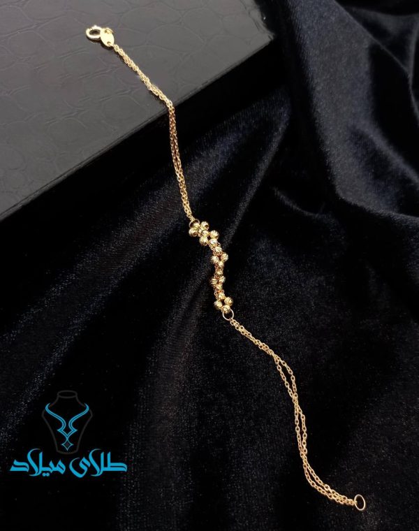 دستبند طلا آلبرنادو زیبا
