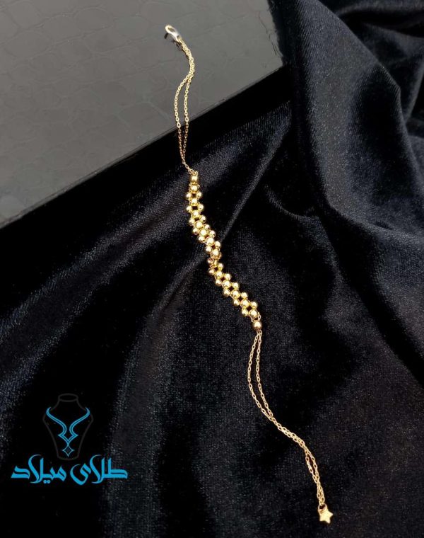 دستبند طلا آلبرنادو زیبا