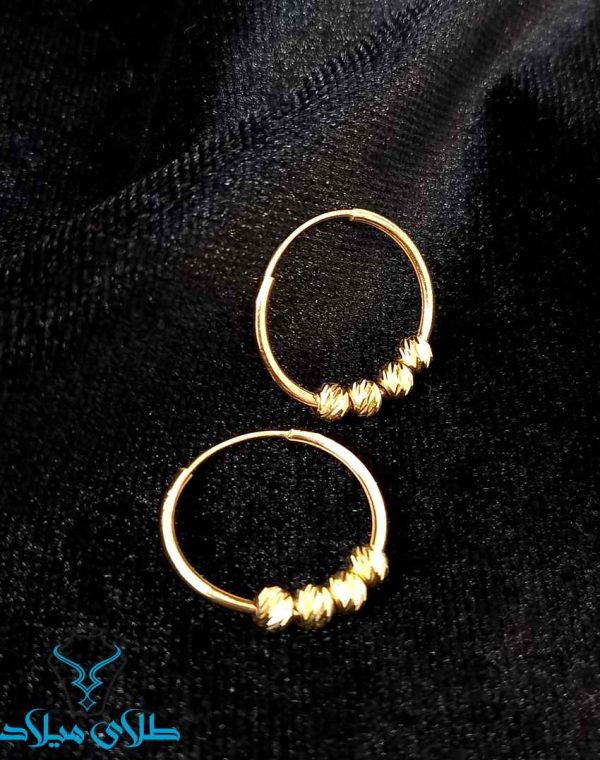 گوشواره حلقه‌ای آلبرنادو زیبا