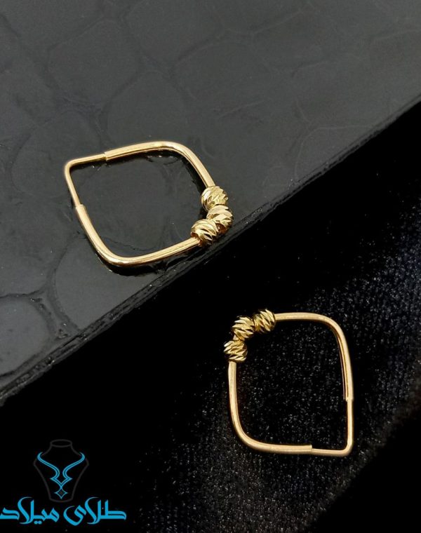 گوشواره حلقه‌ای آلبرنادو زیبا