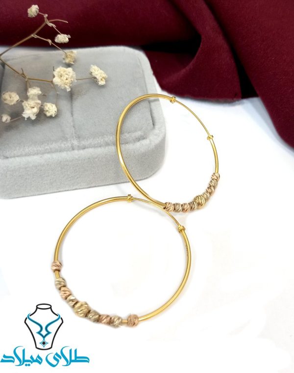 گوشواره حلقه‌ای آلبرنادو زیبا