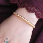 خرید دستبند النگویی طلا آنیا