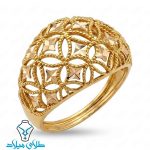 خرید انگشتر طلا آرای از سایت میلادزر