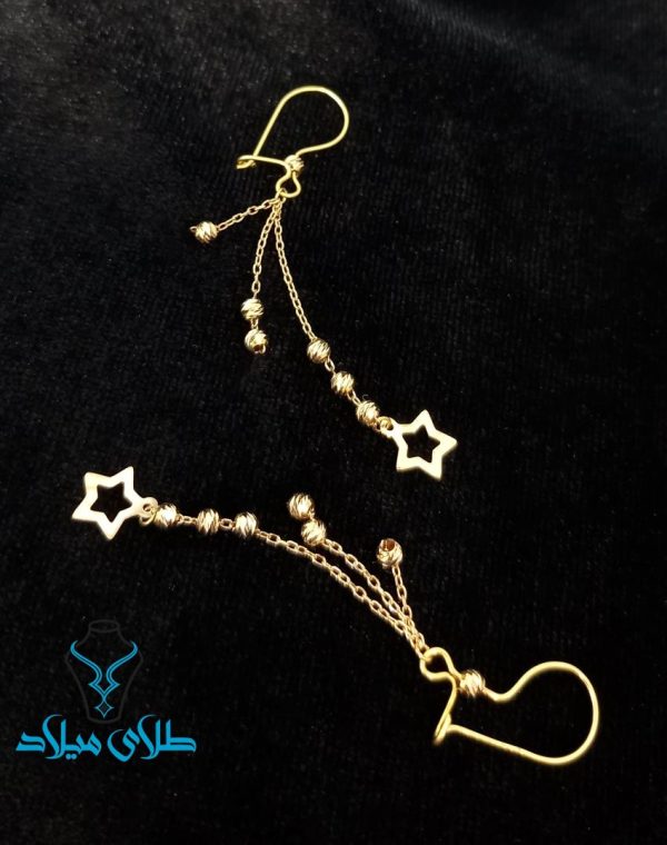 گوشواره آویز آذین فانتزی