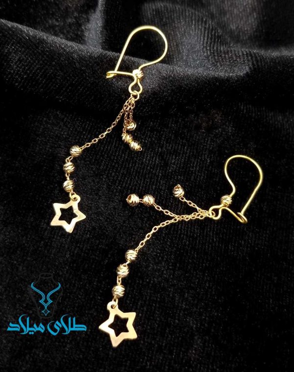گوشواره آویز آذین زیبا