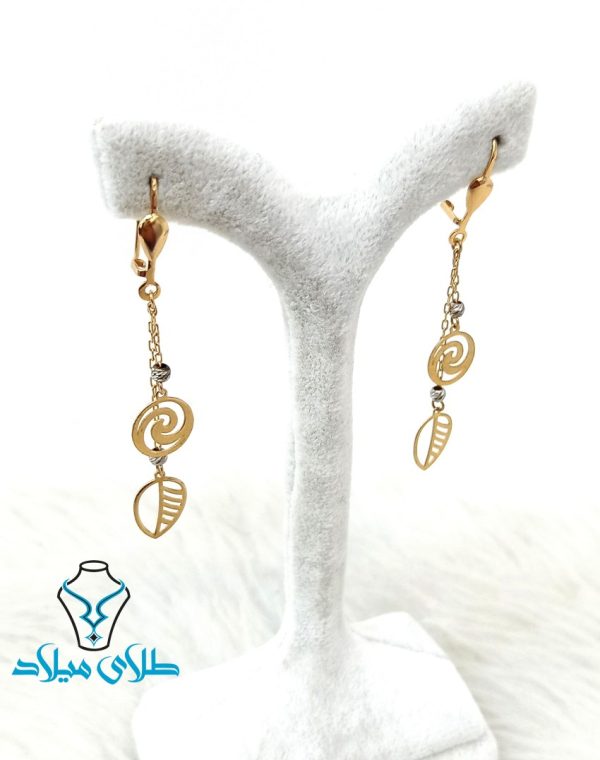 گوشواره آویز برگین - Image 3