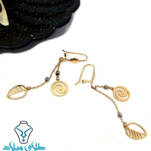 گوشواره آویز برگین