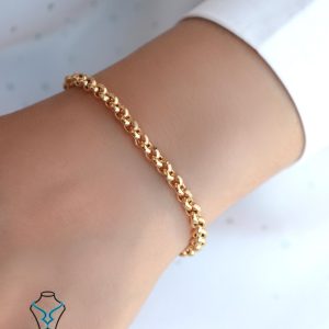 خرید دستبند طلا کد20