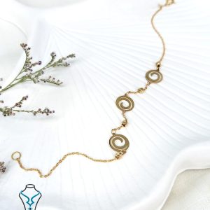 خرید دستبند طلا کد46