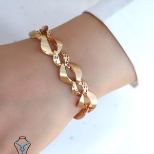 خرید دستبند طلا کد13