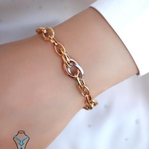 خرید دستبند طلا کد19