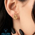 خرید گوشواره میخی طلا ویدا
