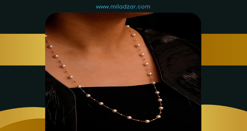 گردنبند رولباسی طلا