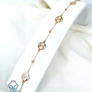 خرید پابند طلا شنل کد1