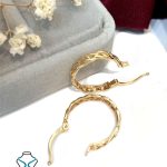خرید گوشواره حلقه‌ای کارتیه کد5