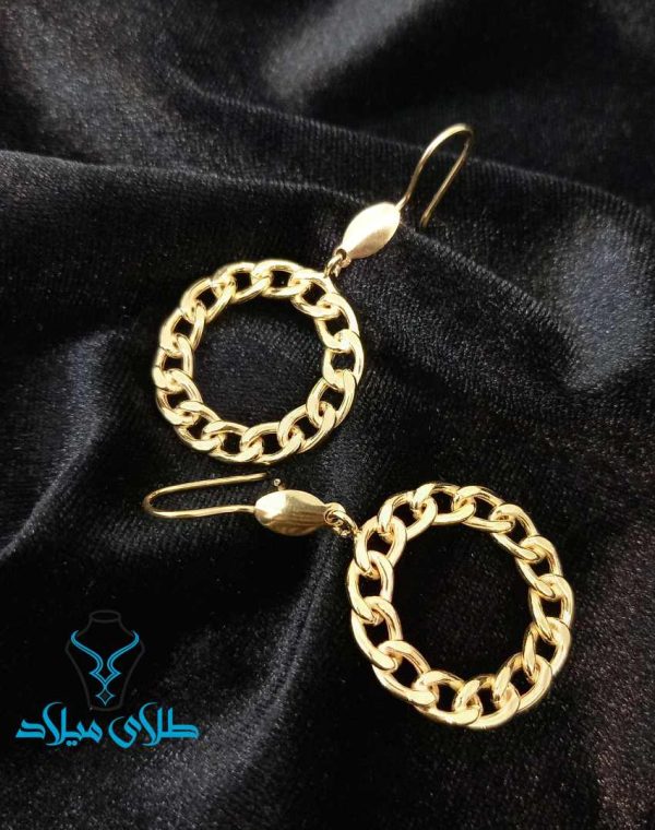 گوشواره آویز کارتیه زیبا