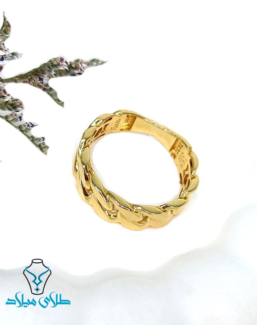 خرید انگشتر کارتیه طلا کد 23 گلاری میلاد زر
