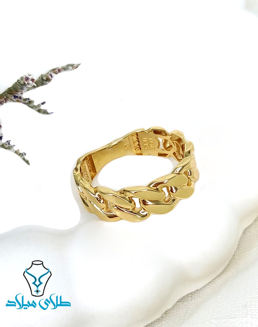 خرید انگشتر کارتیه طلا کد 23