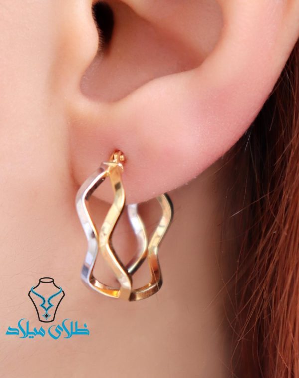 خرید گوشواره حلقه ای سلیا