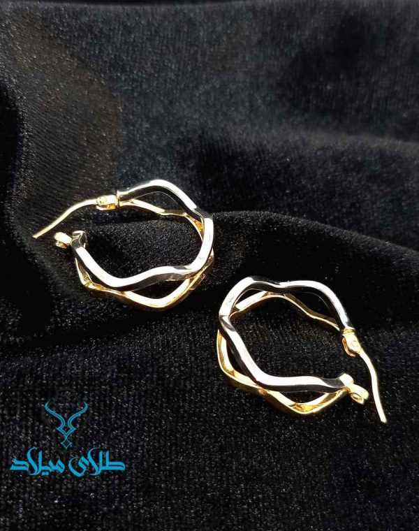 گوشواره حلقه ای سلیا - Image 3