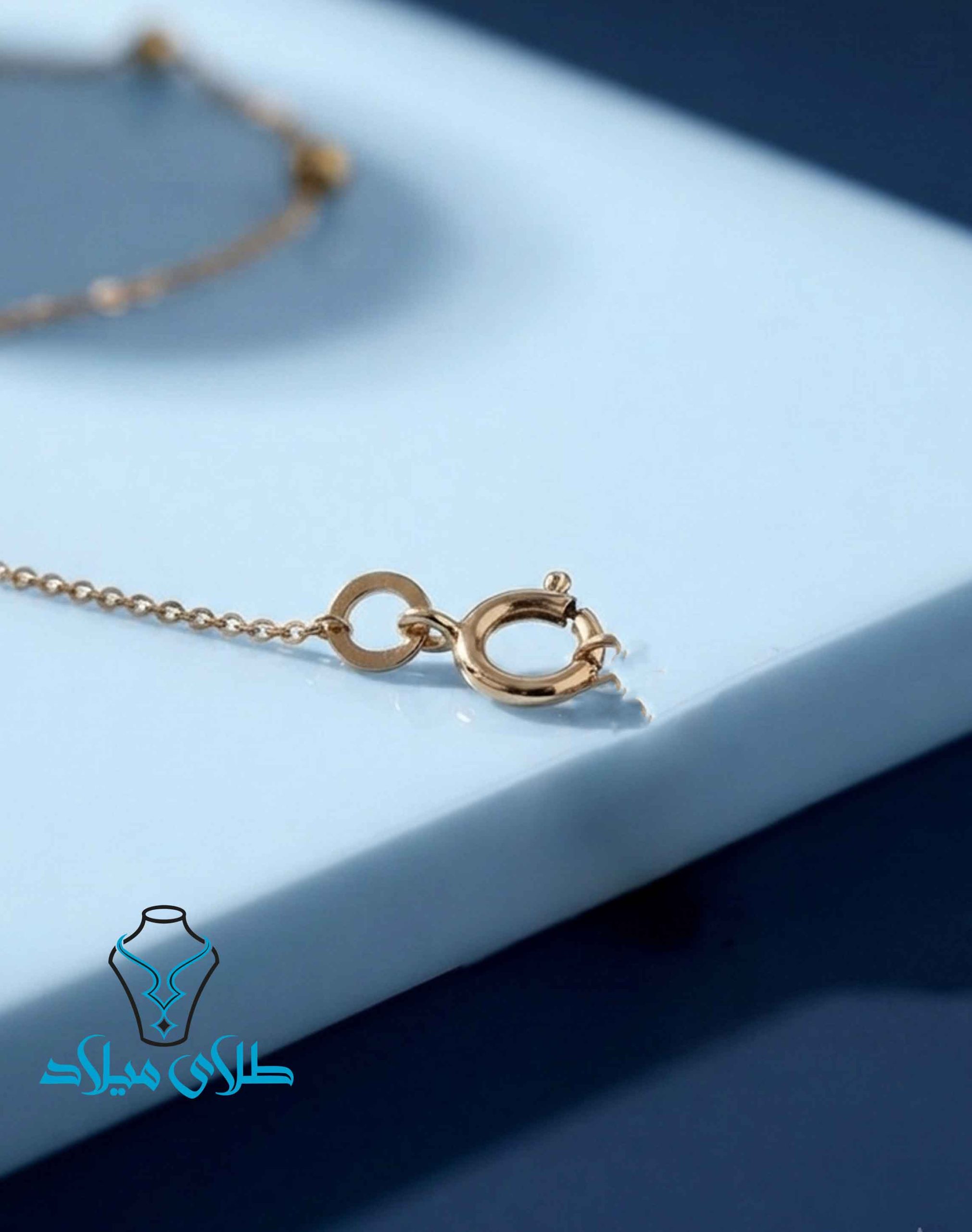 قفل دستبند طلا شنل کد3