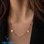 خرید گردنبند شنل طلا کد1