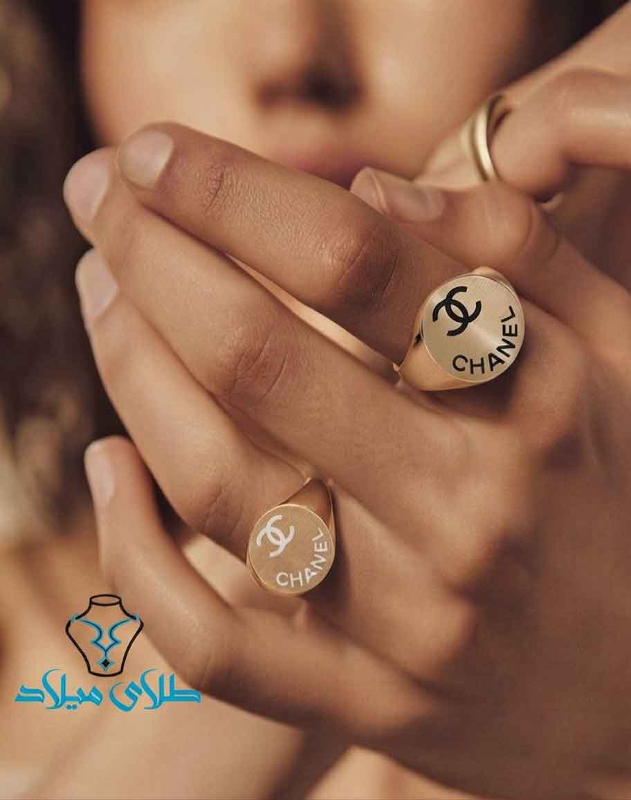 انگشتر شنل طلا کد4