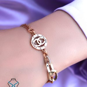 خرید دستبند طلا شنل