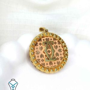 خرید پلاک طلا شنل کد1 میلادزر