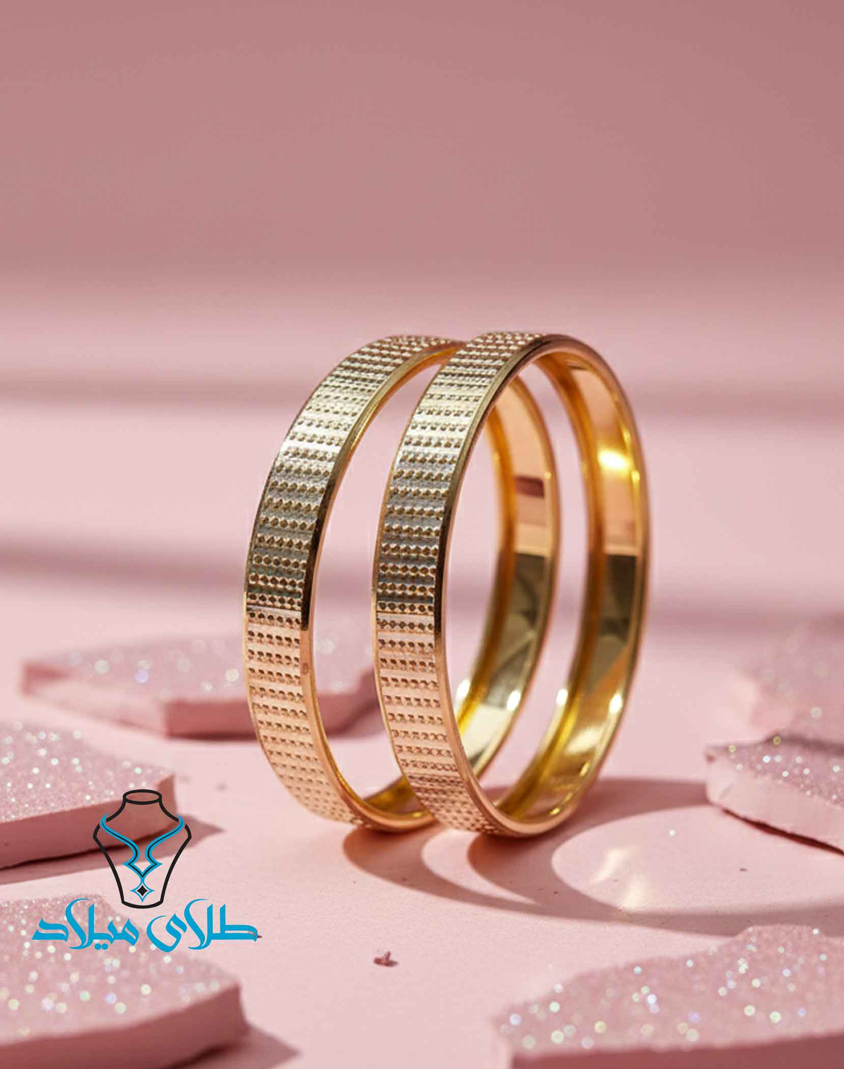 النگو طلا بچگانه کد3 در طلای میلاد