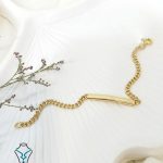 خرید دستبند طلا بچگانه کد44