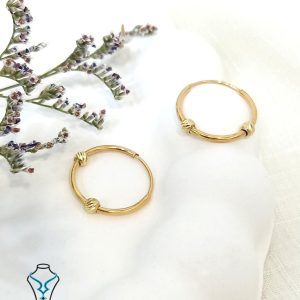 گوشواره حلقه ای بچگانه کد1