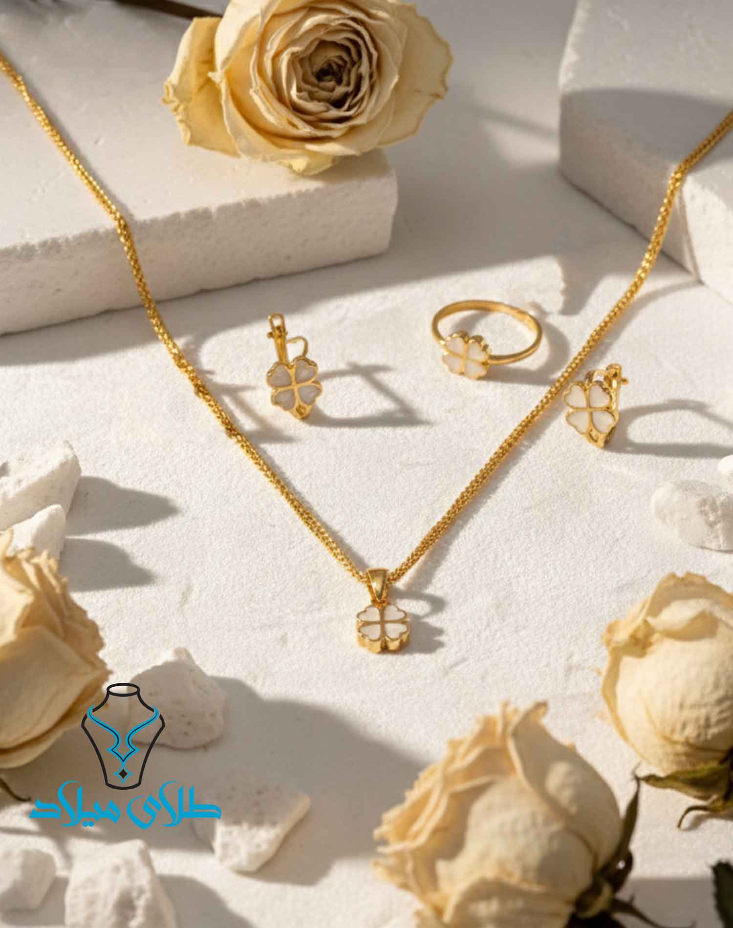 سرویس طلا بچگانه کد4 طلای میلاد