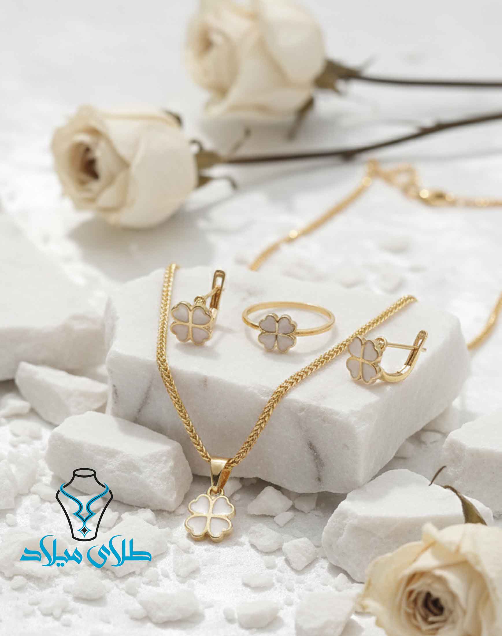 سرویس طلا بچگانه کد4 در گالری طلا میلاد