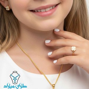 خرید سرویس طلا بچگانه کد4 از سایت میلادزر