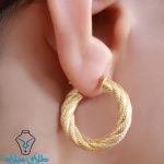 خرید گوشواره حلقه ای کلارا