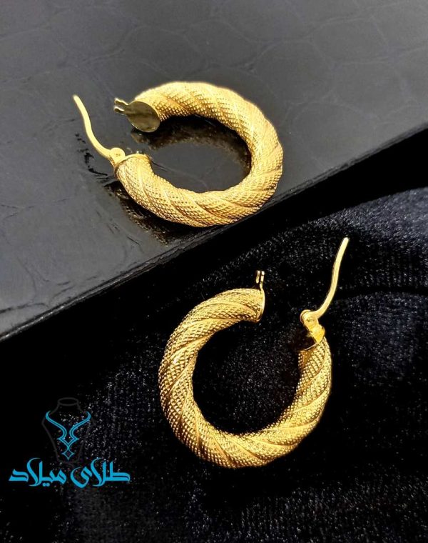 گوشواره حلقه ای کلارا فانتزی