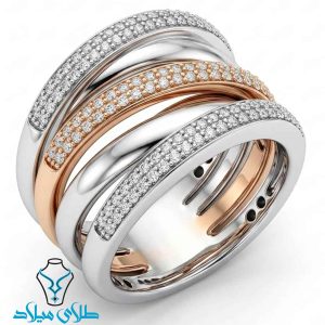 خرید انگشتر طلا دیویدیورمن کد3